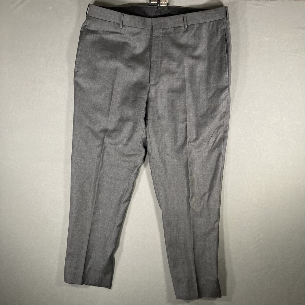 Polo Ralph Lauren Pants Mens 38 R Black Wool Dalton Made Italy Classic